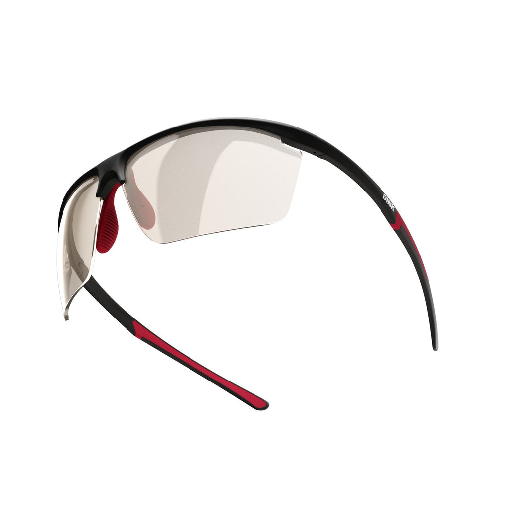 Daytona Petite Large Sunglasses - Black/Red