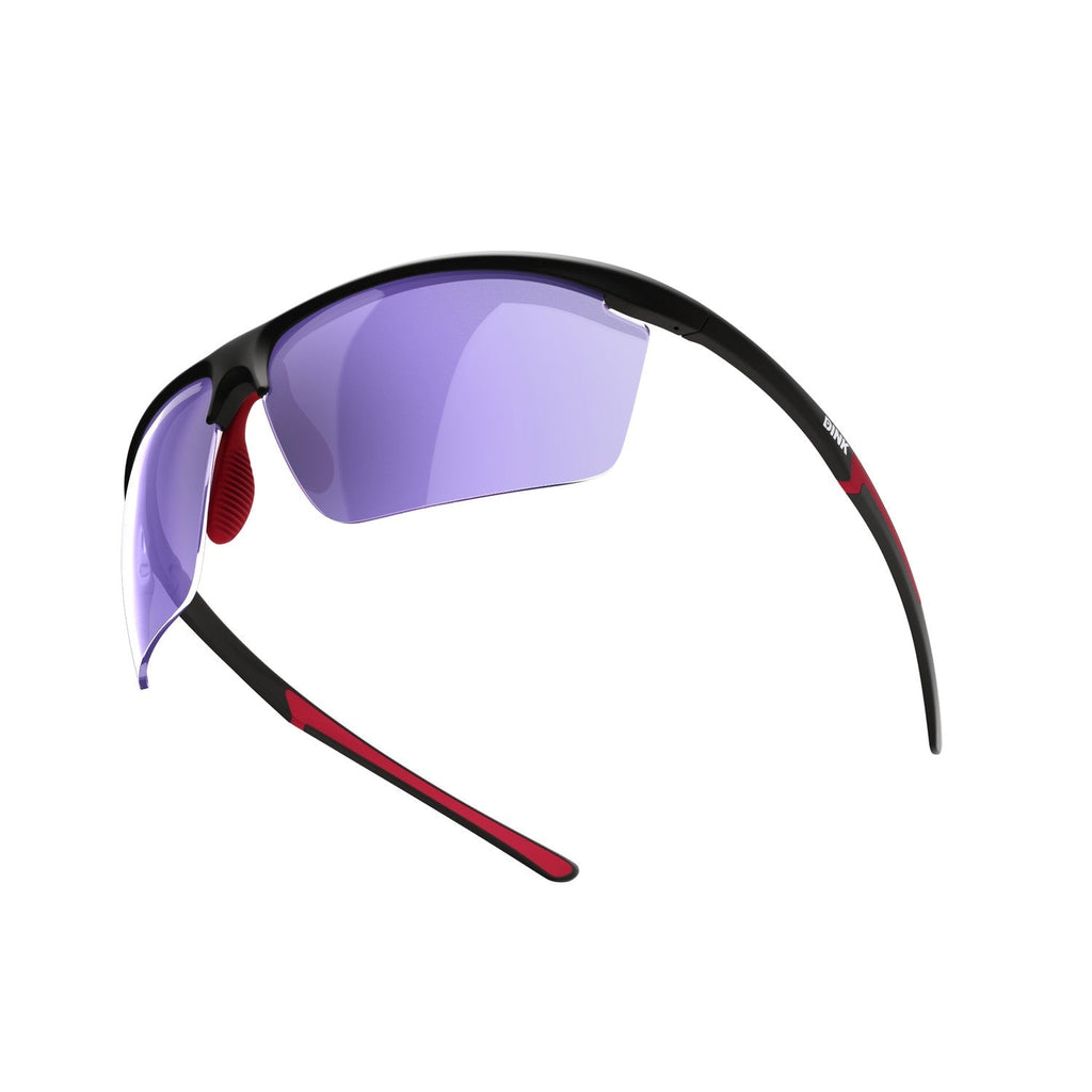 Daytona Petite Large Pickleball Sunglasses - Black/Red