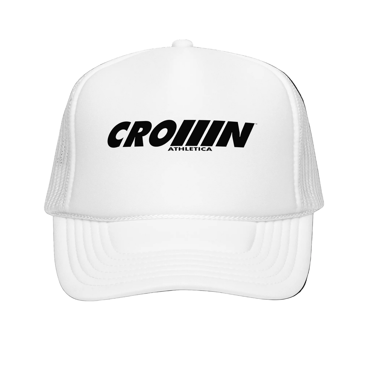 CROWN ATHLETICA /// Foam Trucker Hat (WHITE) – pickleball hat