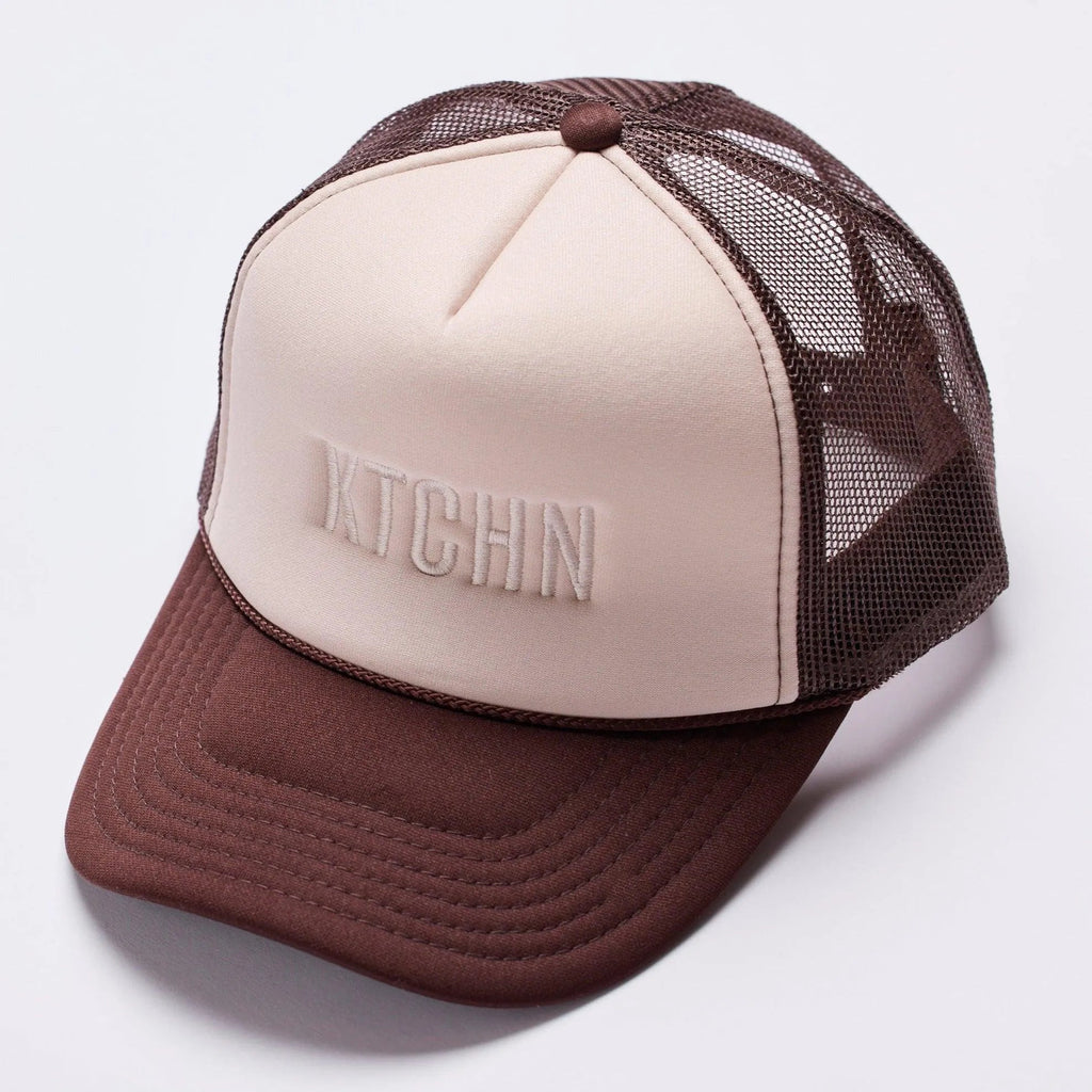 KTCHN Logo Foam Pickleball Trucker back view
