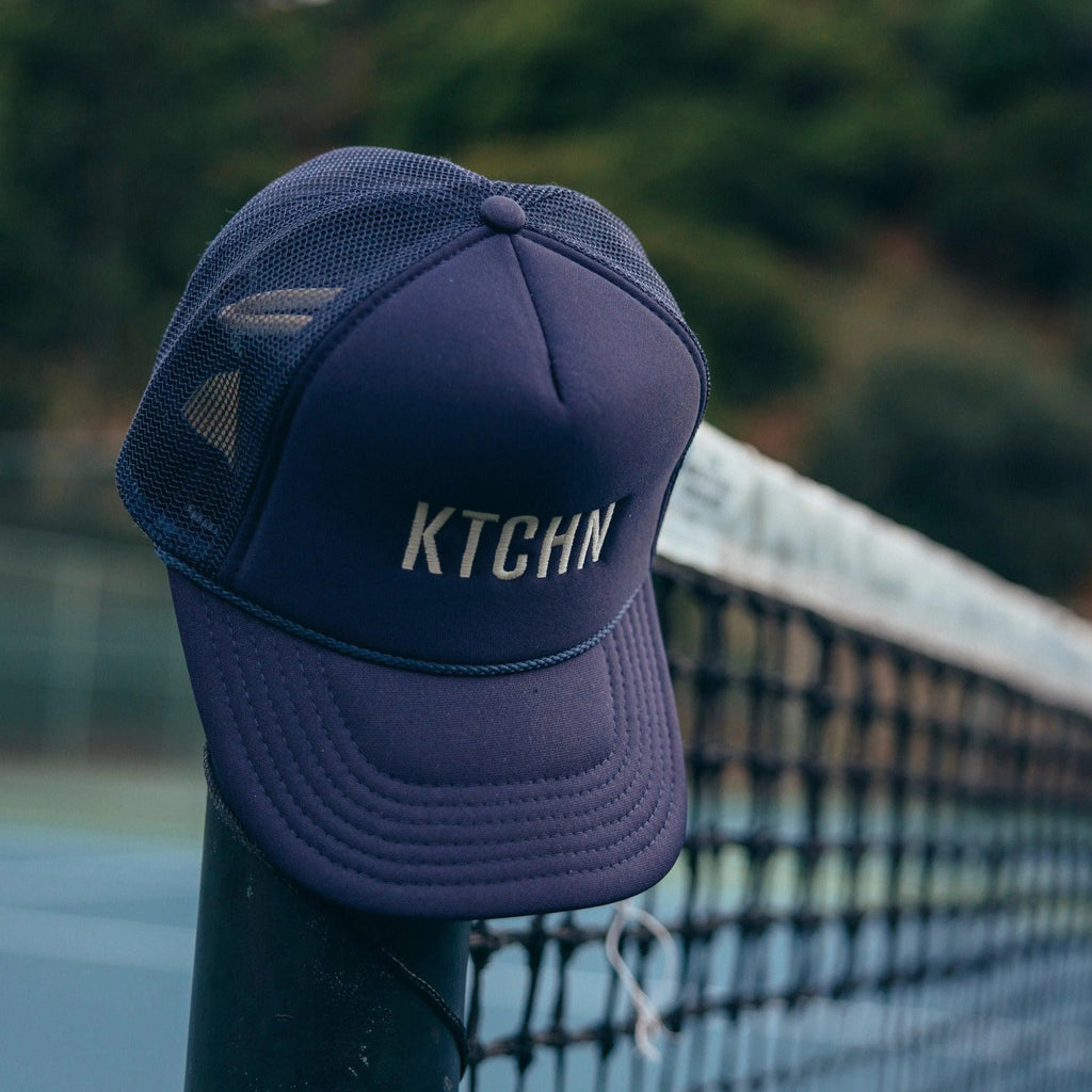 KTCHN Logo Foam Pickleball Trucker side view