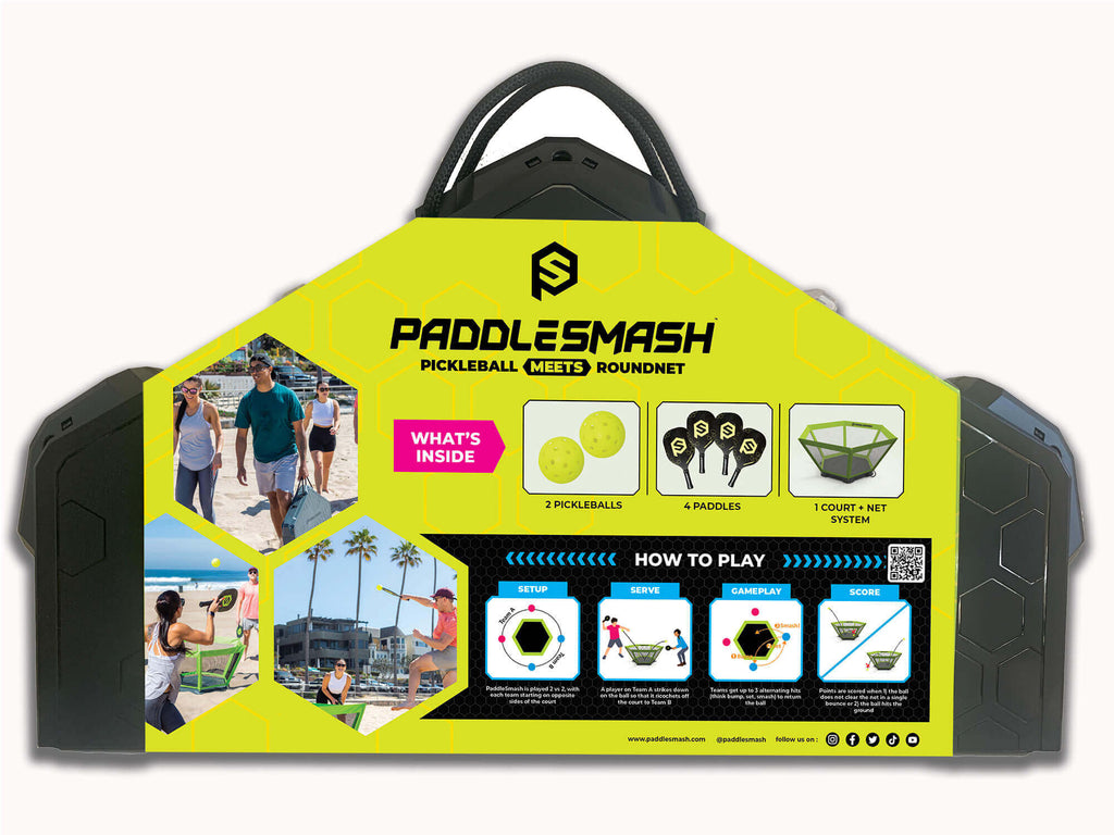 PaddleSmash – pickleball paddle side view